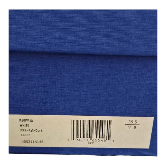 Stuart Weitzman White Wedge Sandals Size 9B - Picture 11 of 13